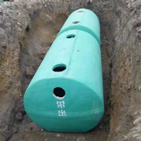 成都園林小區(qū)玻璃鋼化糞池 地埋式小區(qū)化糞池安裝 成品塑料化糞池生產(chǎn)