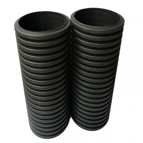 廠家直銷聚丙烯雙壁加筋管800SN8 四川frpp雙壁加筋波紋管 埋地排污frpp管