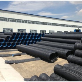 廠家銷售 聚乙烯纏繞結構B型管  克拉管  纏繞B型管  市政管道