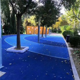 安順彩色生態透水混凝土地坪 安順彩色透水混凝土道路