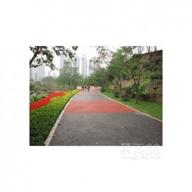 德陽彩色透水混凝土地坪 地坪施工工藝  透水混凝土生產材料廠家  生態透水砼多少錢一平方