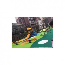 遂寧彩色透水混凝土 彩色藝術壓花地坪