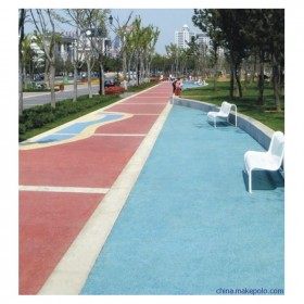 遼寧錦州市透水混凝土生產廠家  彩色透水混凝土材料生產廠家  壓花地坪材料生產廠家 透水混凝土粘接劑