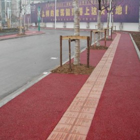 四川省宜賓市透水地坪 彩色透水混凝土地坪材料批發  透水地坪生產廠家 生態透水砼粘接劑  現場施工免費指導 量大送貨到工地