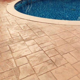 重慶市雙橋區 彩色壓花地坪 壓紋地坪 彩色壓花砼 水泥壓花地坪材料 彩色壓模地坪