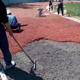 河北省石家莊市 彩色透水混凝土工程報價 彩色透水混凝土路面報價