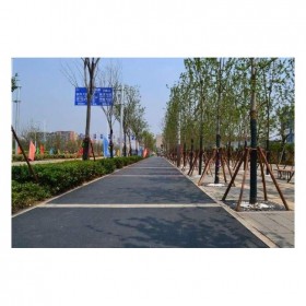 彩色強固透水混凝土 彩色瀝青混凝土 4cm彩色瀝青混凝土