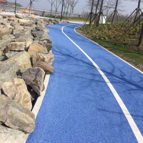 漢中市 彩色透水混凝生產(chǎn)廠家  彩色混凝土哪家 好豪軒地坪 透水地坪材料增強(qiáng)劑 彩色透水地坪價格 透水地坪粘接劑透水混凝土施工