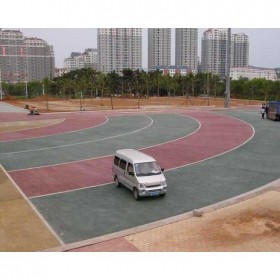 孝感市  彩色生態透水混凝土地坪 彩色透水混凝土道路 廠家提供技術指導 上門服務 免你后顧之憂