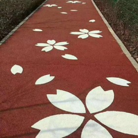 來賓市  彩色生態(tài)透水混凝土地坪 透水混凝土施工價(jià)格