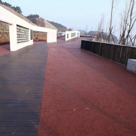 甘孜州透水混凝土路面 透水混凝土施工價格 彩色透水混凝土材料生產廠家  電話咨詢