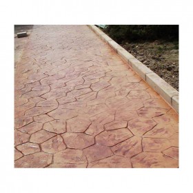 廣安市壓膜地坪 商業復古地坪 仿古壓膜地坪 車站地坪 銀行地坪