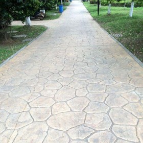 保山市 壓膜混凝土 混凝土壓模材料 水泥壓花路面報價 壓膜混凝土脫模劑  廠家材料批發