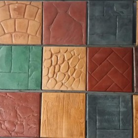 邵通市 壓膜混凝土 彩色壓印地面廠  壓花地坪材料彩色強化劑   壓膜混凝土脫模劑  廠家材料批發