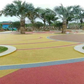 生態透水混凝土生產廠家 透水砼增強劑 透水路面粘結料廠家送貨 指導施工