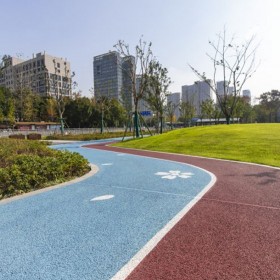 露石子彩色混凝土 透水混凝土街道 透水性混凝土施工工藝 廠家面費指導