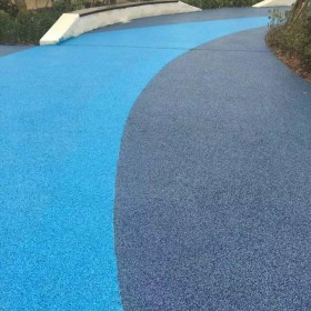 西安市 生態透水混凝土材料 海綿城市彩色透水混凝土 豪軒值得信賴