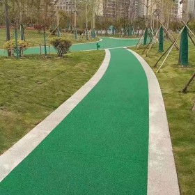 路面彩色透水混凝土 c25透水混凝土 生態透水混凝土粘接劑