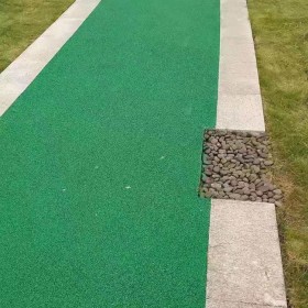 彩色透水混凝土顏色料 生態透水混凝土粘接劑 C20透水混凝土