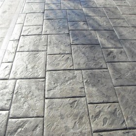 彩色透水混凝土壓膜 藝術壓花地坪材料 水泥壓印  廠家材料批發