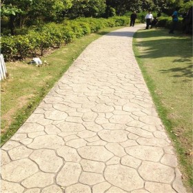 水泥壓花地面 壓印地坪 藝術(shù)壓花地坪強(qiáng)化料 免費(fèi)指導(dǎo)施工送貨到工地