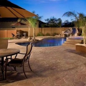 彩色壓模地面 壓花藝術(shù)地坪 水泥壓花地面 彩色壓印脫模劑 廠家報價