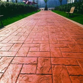 彩色混凝土壓膜 壓花藝術地坪 彩色壓印脫模劑 批發價格