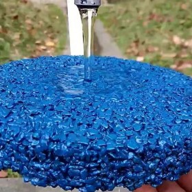 生態透水混凝土路面 彩色透水混凝土道路 彩色透水混凝土材料生產廠家 透水混凝土 免費施工指導 送貨到工地