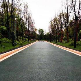 彩色透水地坪耐用 環保型透水混凝土 生態彩色透水混凝土 市政建設、學校操場地坪 免費到地指導