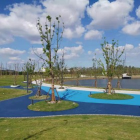 彩色透水混凝土地面施工價格 透水混凝土如何施工 廠家免費施工指導 送貨到工地