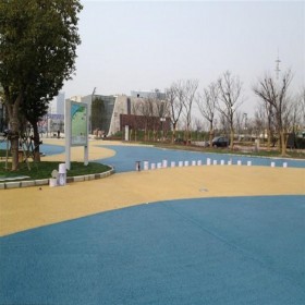 園林道路彩色混凝土 c30彩色透水混凝土 生態透水地坪 混凝土母料 廠商銷售