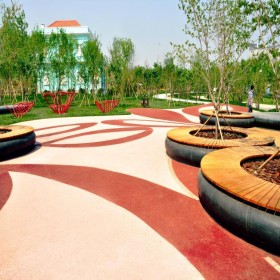 透水性混凝土路面 施工材料罩面保護(hù)劑 透水增強劑 生態(tài)透水砼 免費提供技術(shù)指導(dǎo) 送貨到工地