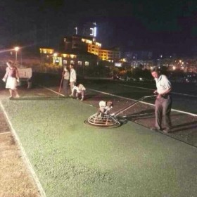 彩色生態透水混凝土地坪 透水混凝土施工價格 無沙透水混凝土