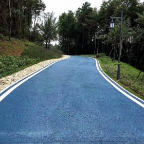 c20透水混凝土 彩色生態透水混凝土地坪 彩色透水綠道 生產工廠