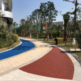 景區(qū)彩色地面 環(huán)保透水混凝土 透水混凝土材料 廠家直銷(xiāo)