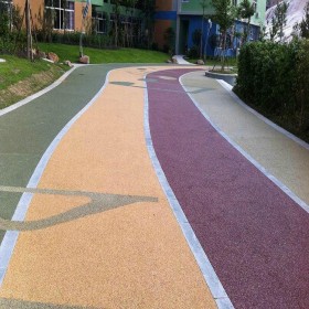 無沙透水混凝土 商業復古地坪 車站、 銀行地坪 透水混泥土