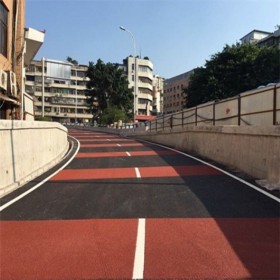 彩色生態(tài)透水地坪 普通彩色透水混凝土 海綿城市透水砼 值得信賴