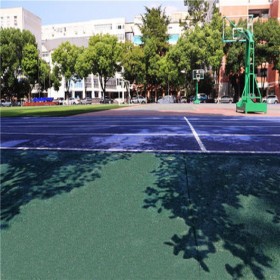 彩色混凝土透水地面 海綿城市透水混凝土 露骨地坪 操場彩色混凝土 材料廠家