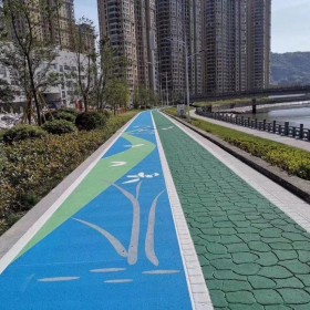 武漢市 生態(tài)透水混凝土 c25透水混凝土 園林道路彩色混凝土 品牌廠家