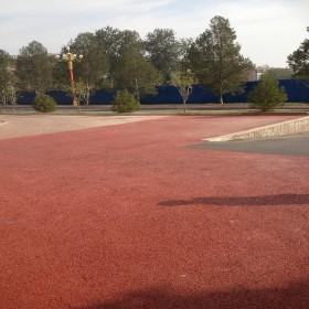 信陽市 生態透水混凝土 透水彩色路面 海綿城市透水砼 混凝土材料廠家直銷