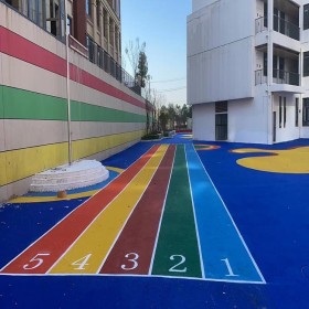 長沙市 生態透水混凝土 彩色整體透水路面 無砂透水混凝土 材料廠家現貨供應