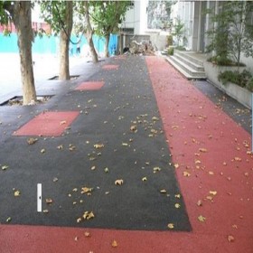 菏澤市 小區彩色混凝土 車行彩色混凝土路 海綿城市透水混凝土 材料生產廠