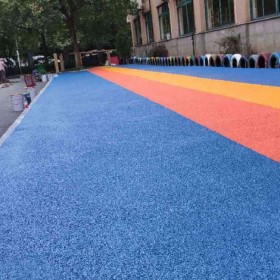 萬州區 透水性混凝土道路 普通透水混凝土 海綿城市透水地坪 廠家免費指導施工