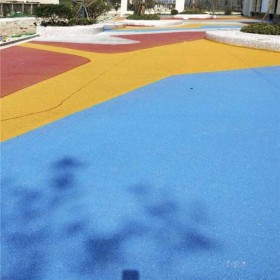 宜春市 園林道路彩色混凝土 人行道彩色透水混凝土 生態(tài)透水路面 材料廠家報價