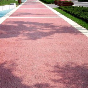 景德鎮市 彩色混凝土透水地面 生態透水地坪 海綿城市透水砼 廠家報價銷售