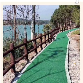 崇州市 透水混凝土 露骨彩色透水混凝土 小區彩色混凝土 生態透水地坪 專業透水材料生產廠家