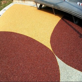 昆明透水混凝土報價 彩色水泥地坪 透水混凝土地坪廠商 免費指導 量大送貨到工地