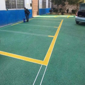 彩色混凝土地坪地面 無砂透水混凝土 透水地面混凝土 透水混凝土生產廠