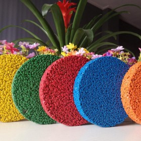 高強透水混凝土地坪 彩色透水路面地面 透水彩色路面工程 專業廠家出售