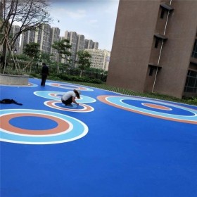 廣安透水地坪 混凝土透水性路面 透水砼混凝土 彩色透水混凝土供應商